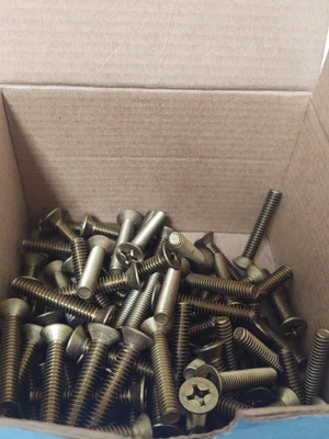 New | in-Stock Fastenere Phillips Flat Head Machine Screw Brass Nuts & Screws Kentucky US | Edwards Industrial Repair #1016428