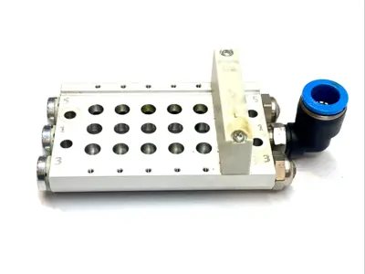 USED FESTO MANIFOLD RAIL 6-STATION G1/4 10BAR 566622