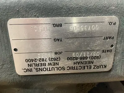 Used KURZ SBF 4540C Motors (misc) Ohio US | HGR 24 #1404849