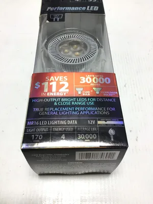 Feit MR16 Indoor/Outdoor 4W-35W 12V LED Flood Light (Lot of 2)