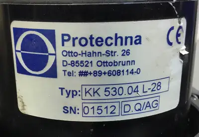 Used PROTECHNA KK 530.03 L-28 PLC Processors South Carolina US | Palmetto Automation #1319530