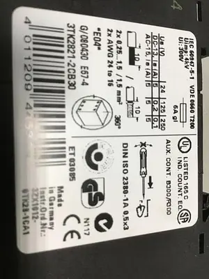 USED SIEMENS 3TK2821-2CB30