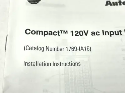 New | in-Stock Allen-Bradley 1769-IN006B-EN-P Manuals Michigan US | Maverick Industrial Sales #1489402
