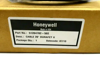 NEW HONEYWELL 51204782-502 20' CABLE 51204782-002 51204782502