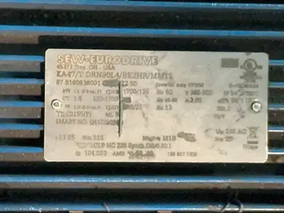 Used SEWEURODRIVE KA47/TDRN90L4/BE2HR/MM15 Motors (misc) Ohio US | HGR 24 #1278954