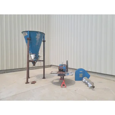 Used J H Day 3HP Nauta Stainless Steel Conical Screw Batch Mixer - 15 cu/ft