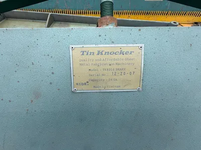 TIN KNOCKER 1016 Leaf Brakes | Bud's Equipment Sales (3)