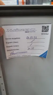 USED VARIOBEND DB-6