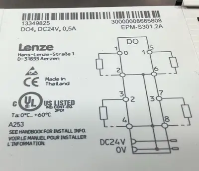 USED LENZE EPMS3012A
