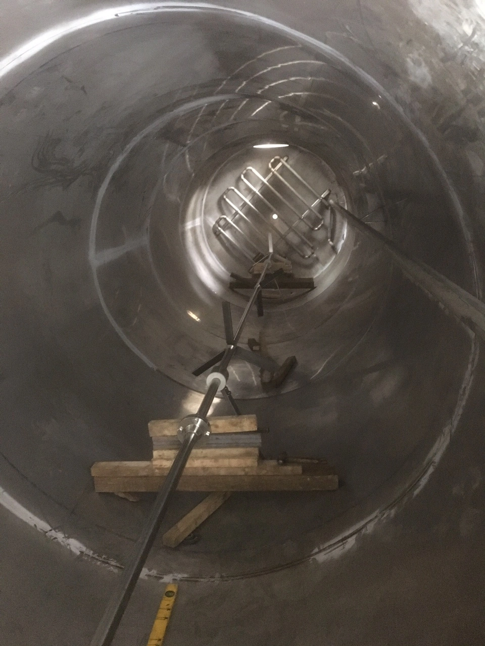32,000 L S/S Enclosed Mixing Tank New