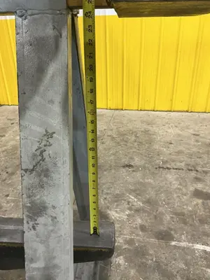 10 TON X 48" CALDWELL MODEL 82-10-48 COIL LIFT C HOOK: YOBRO #25230