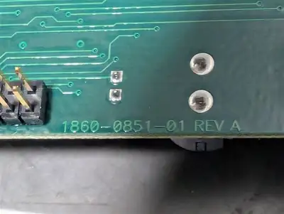 Teledyne Monitor Labs 1860-0850-02 Control Board 1860-0851-01 Rev. A Used
