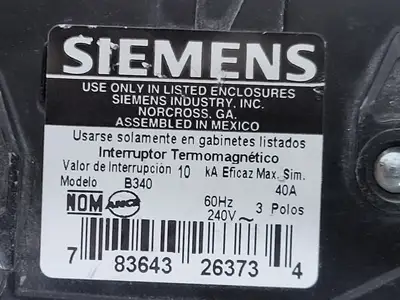USED SIEMENS B340