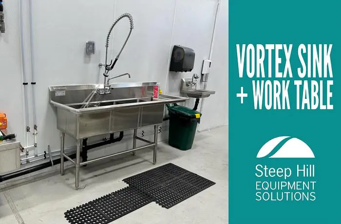 Vortex Sink & Work Table
