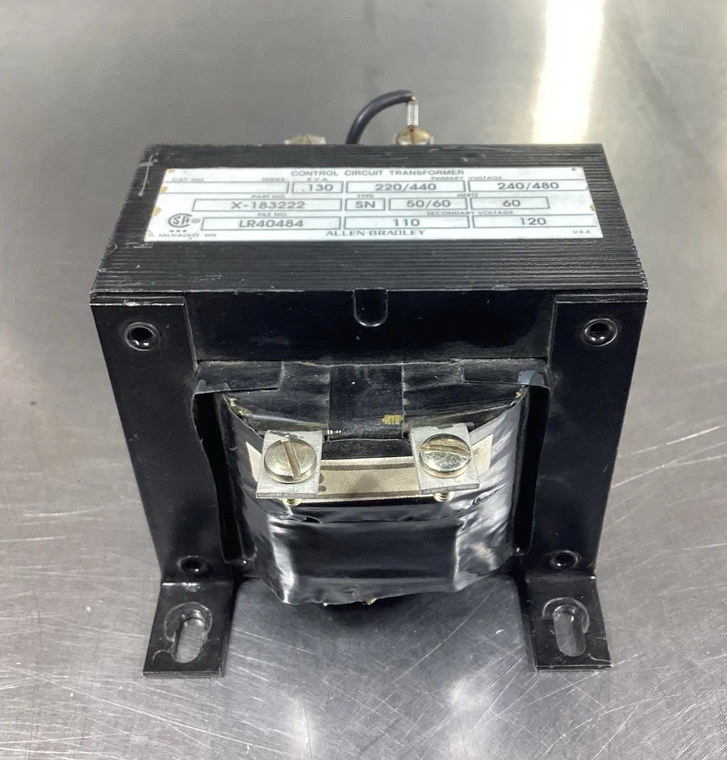 Allen-Bradley X-183222 Control Circuit Transformer .130 Kva 50/60 Hz 4C-46