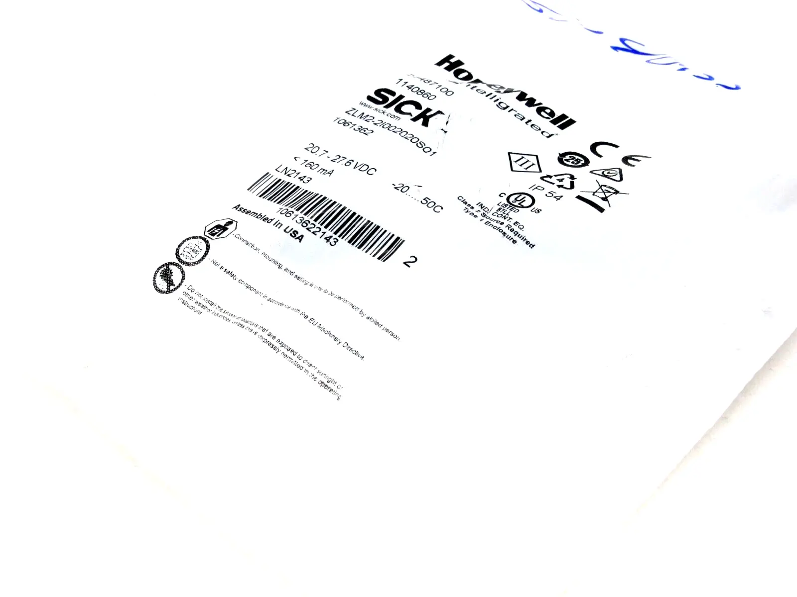 NEW SICK ZLM2-2I002020S01 MODULE ZLM22I002020S01