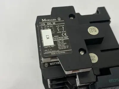 Used Klockner Moeller Power Contactor 3-Phase 35A w/ 2x 11s DIL M Aux. Contacts PLC Contactors Michigan US | Maverick Industrial Sales #1391686