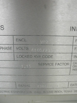USED TECO WESTINGHOUSE -
