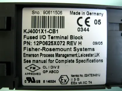 USED Emerson DeltaV KJ4001X1-BE1
