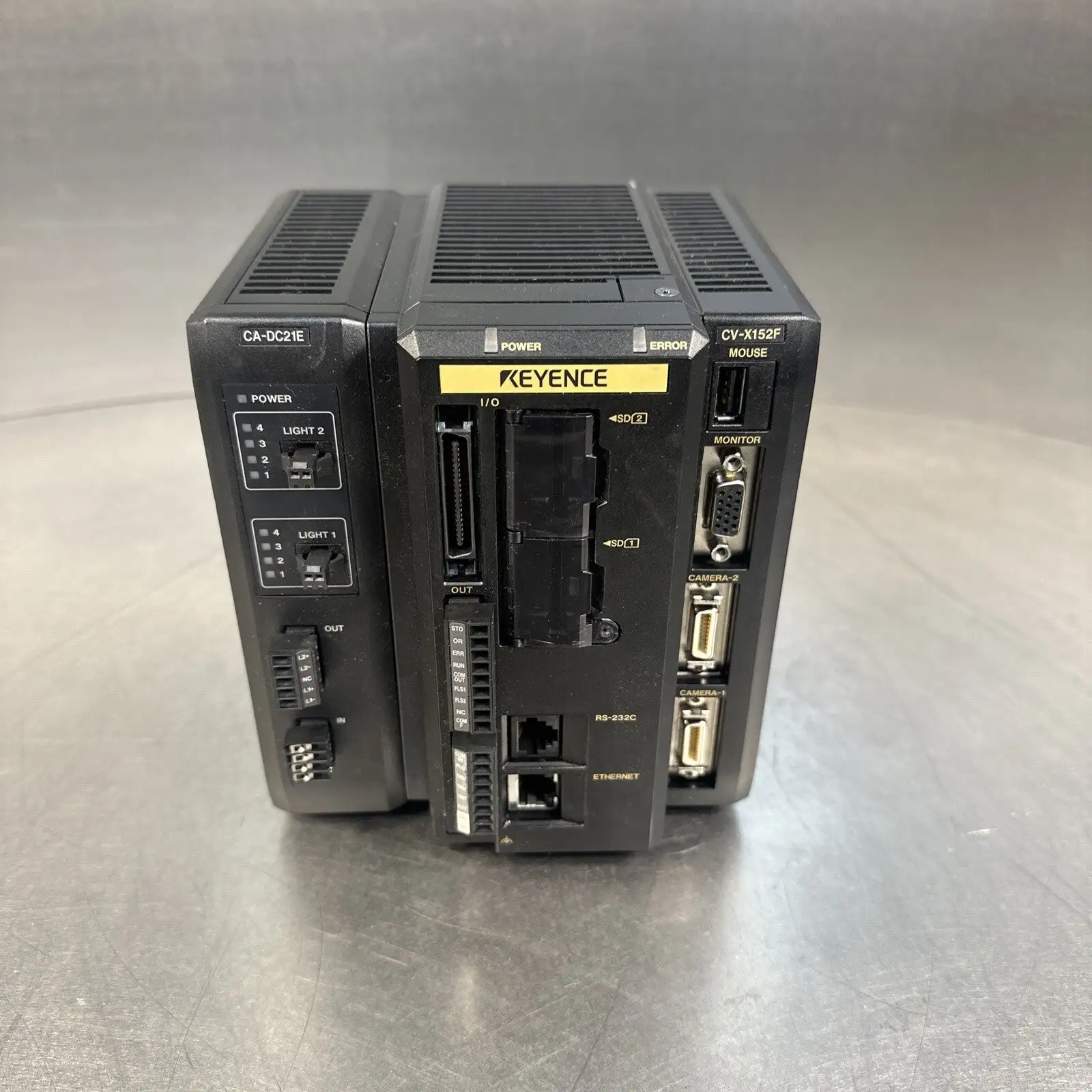 keyence CV-X152F Visual image controller +CA-DC21E (BIN-1.5.3)