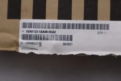 6SN1123-1AA00-0CA2 NEW SIEMENS SIMODRIVE Power Module NEW IN BOX STOCK H84 4025515019435
