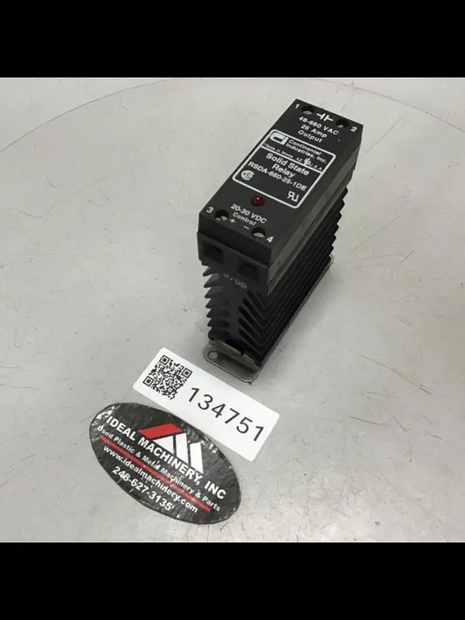 USED CONTINENTAL INDUSTRIES RSDA-660-25-1DE