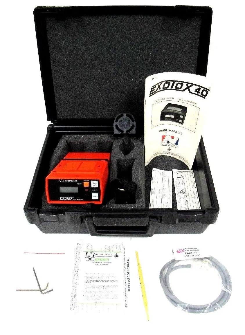 USED NEOTRONICS 300-0177-16 EXOTOX 400F GAS MONITOR 300017716
