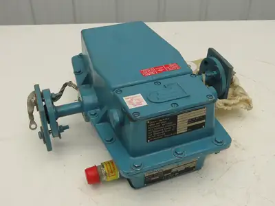 Fischer Porter 10D1419A Mag X Flow Meter 1/2" ANSI 120V 275PSI 1.6GPM Teflon
