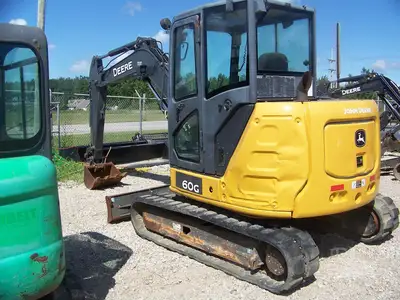 Used 2016 DEERE 60G Crawler Excavators - Mini Michigan US | NAS Sales #1557031