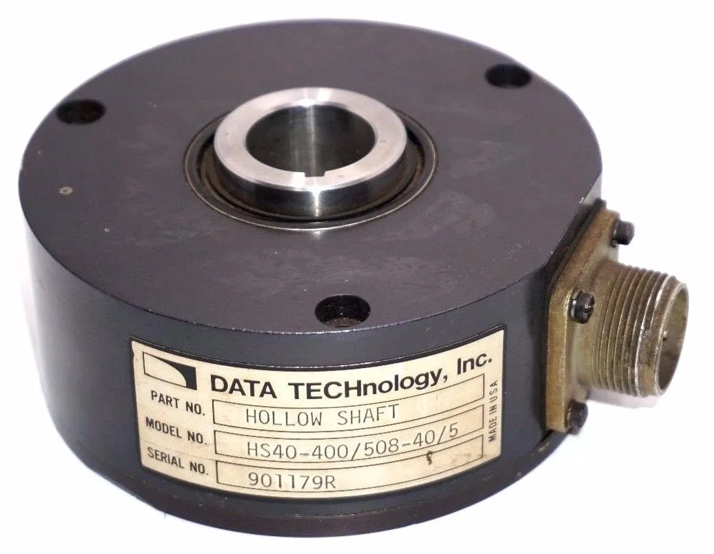 DATA TECHNOLOGY INC. HS40-400 HOLLOW SHAFT ENCODER HS40400/50840/5