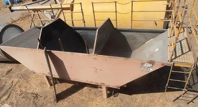 Bin, Cold Feed, 3-Compartment, Weigh Hopper, Belt Conveyor #C739936
