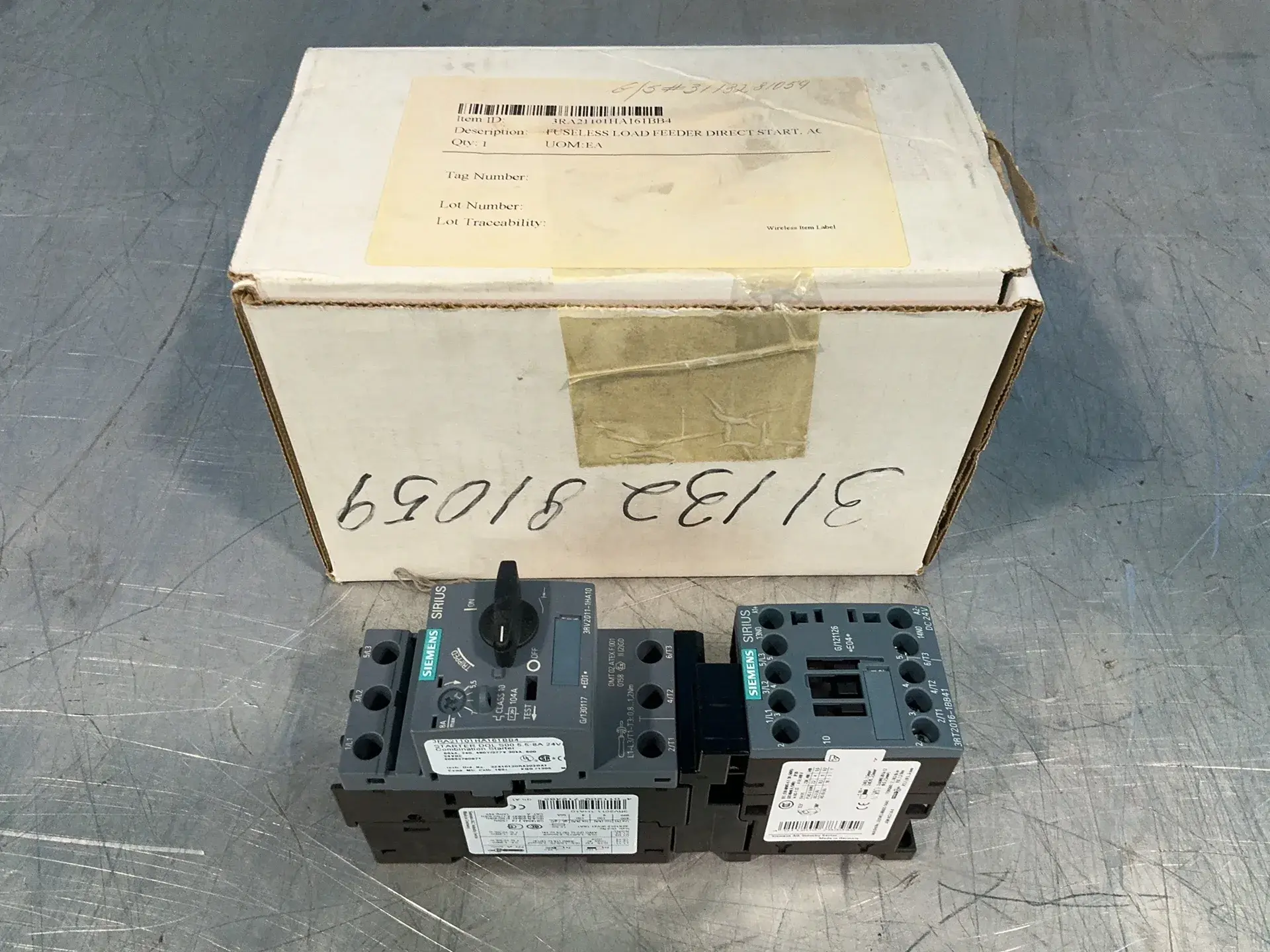 New | in-Stock SIEMENS 3RA21101HA161BB4 Starters Ohio US | HGR 24 #1312240