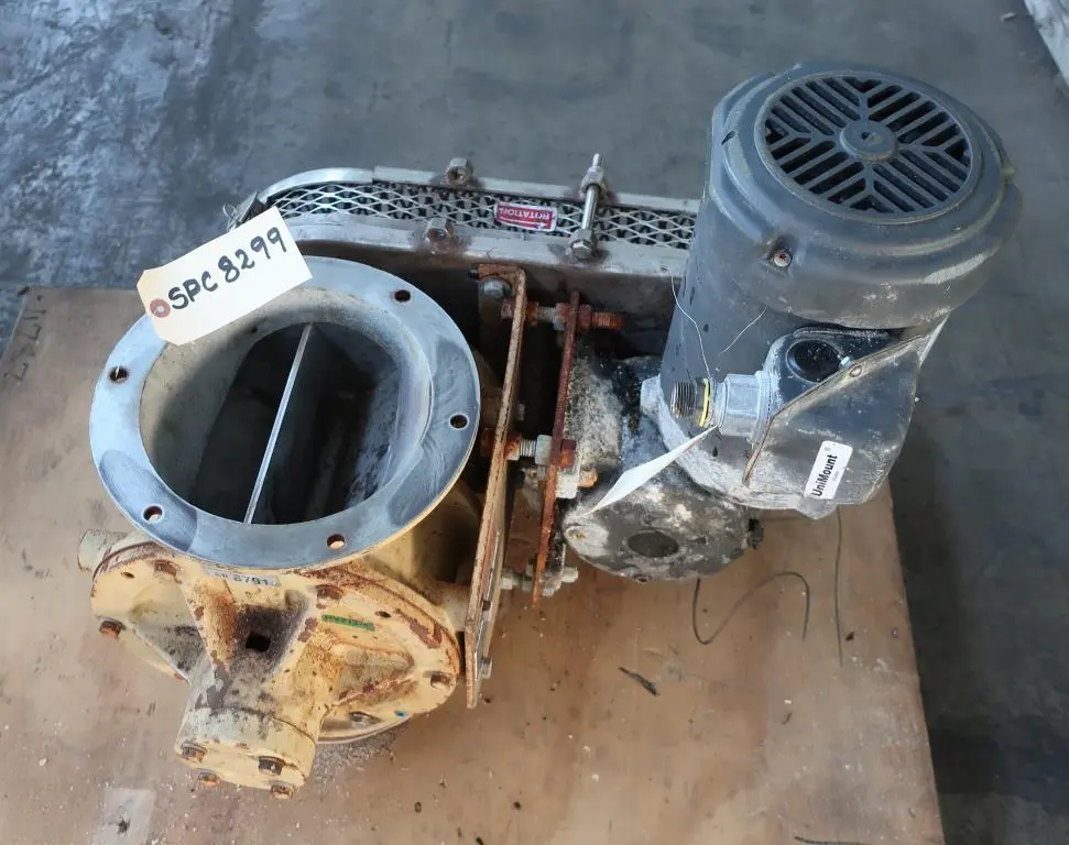 SPC8299  Valve 8" CS Premier Pneumatics rotary airlock feeder