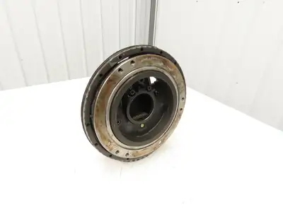 Hyster Drive Axle Power Steering Hub Removed From N30XMR2 Stand On Forklift