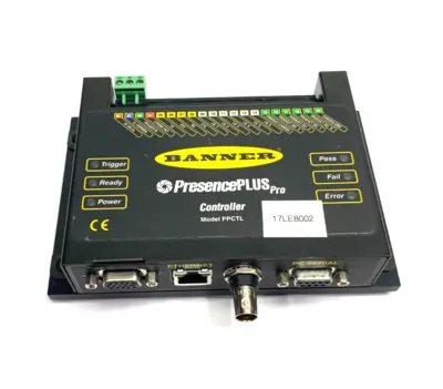Used BANNER ENGINEERING PRESENCEPLUS PRO CONTROLLER 6-I/O CONFIG. PNP/NPN TIMING Industrial Controls | Maverick Industrial Sales #1104228