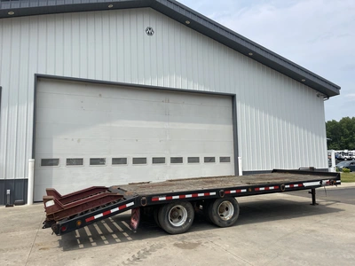 Used 2013 TOWMASTER T24 T/A Flatbed Trailers Michigan US | Miedema Asset Management Group #1355034