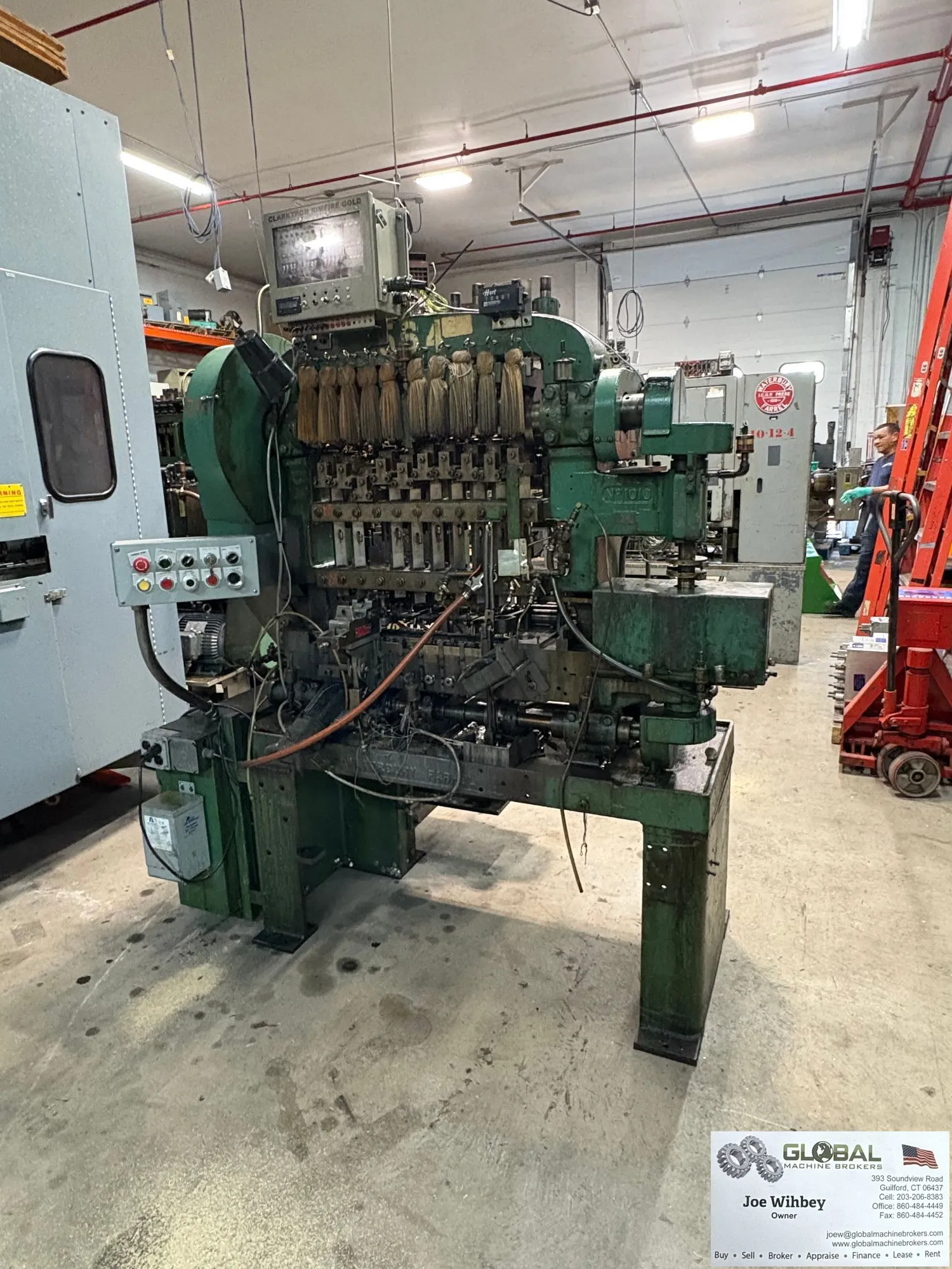 Waterbury Farrel 1010+1 ICOP Transfer Press 2-1/8" Stroke w/ Minster