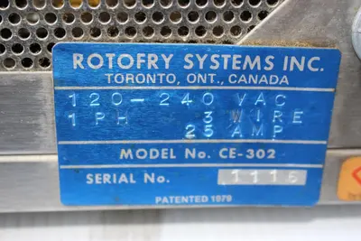 USED ROTOFRY 302