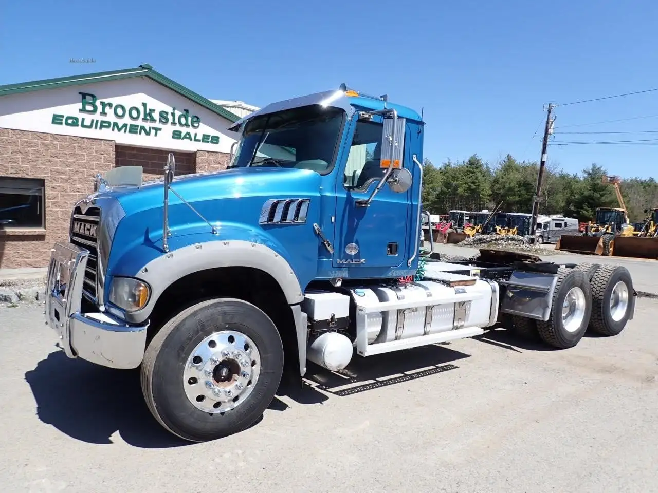 Used 2017 MACK GRANITE GU713 Dump trucks Massachusetts US | Brookside Equipment Sales #1422203