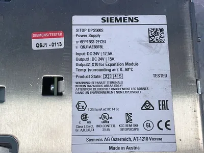 Used SIEMENS 6EP19332EC51 Uninterruptible Power Supplies Ohio US | HGR 24 #1263347