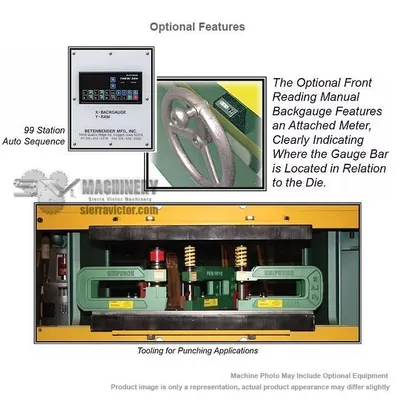 BETENBENDER 6-240 Manual Control Press Brakes | Sierra Victor Industries (8)