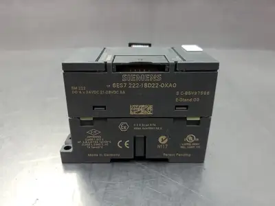 USED Siemens 6ES7 222-1BD22-0XA0 SIMATIC EM222 Digital Output Module
