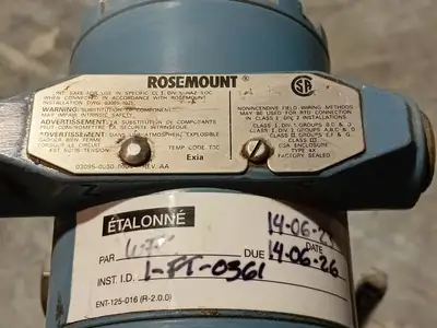 USED ROSEMOUNT 3095MA2CA0010AA00NDBS504