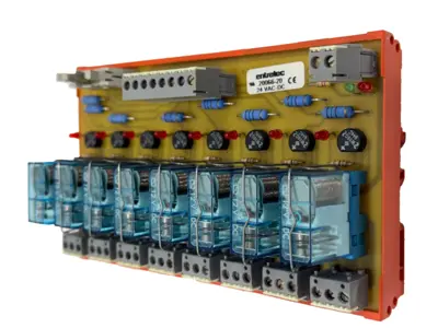 NEW ENTRELEC 0020.066.20 RELAY BOARD 24VAC 10A 20066-20 002006620
