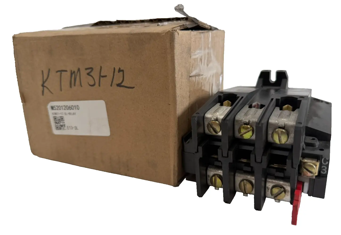 NEW SYLVANIA KTM31-12 OVERLOAD RELAY SIZE 1 600V TYPE 7324 TM3 KTM3112