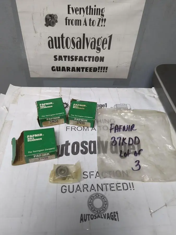 New | in-Stock FAFNIR 37KDD Bearings | Surplus Asset Holdings #1196597