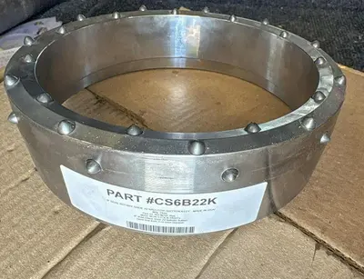 New | in-Stock AFTERMARKET 6" DUAL ROTARY SHOE – 22 BALLISTIC BUTTON ASSEMBLY Drilling Attachments Pennsylvania US | East West Machinery & Drilling #1418078