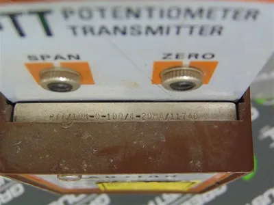 Moore Industries PTT/10K-0-100/4-20MA/117AC Potentiometer Transmitter Used