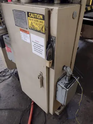 90 TON X 8' CINCINNATI MODEL 90CBX6 HYDRAULIC PRESS BRAKE: STOCK #16451