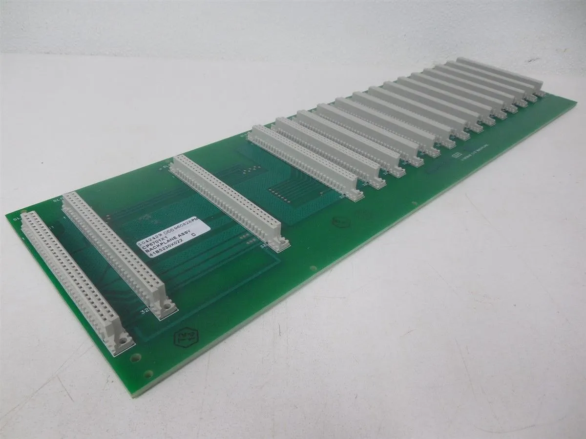 Fisher Rosemount CP6701X1 Backplane Board 41B5230X022 Rev. D Used